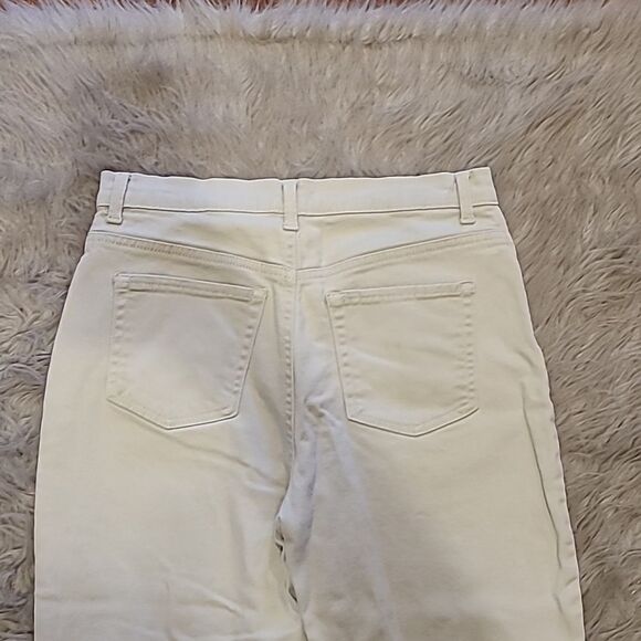Gloria Vanderbilt all around slimming effect Amanda‎ womens tan capris size 6 - Picture 7 of 8